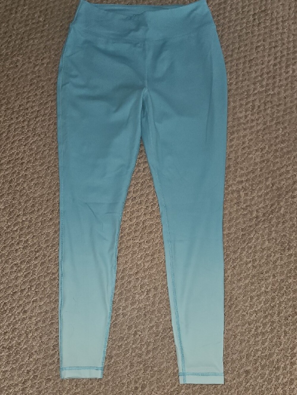 Ocean Coast Light Blue Active Leggings - Size M - Picture 4 of 5